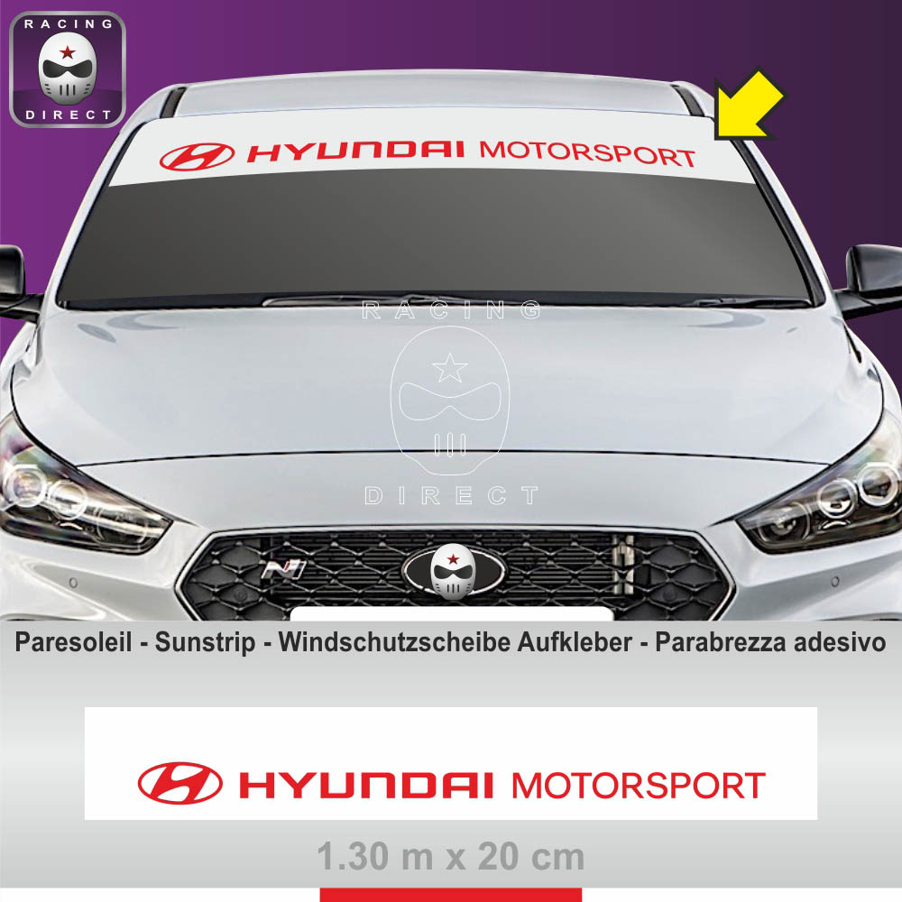 Pare-soleil HYUNDAI Motorsport HYUNDAI