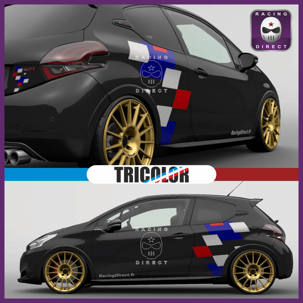 Sticker de toit Peugeot Sport 2015 - STICKERS PEUGEOT - STICKERS