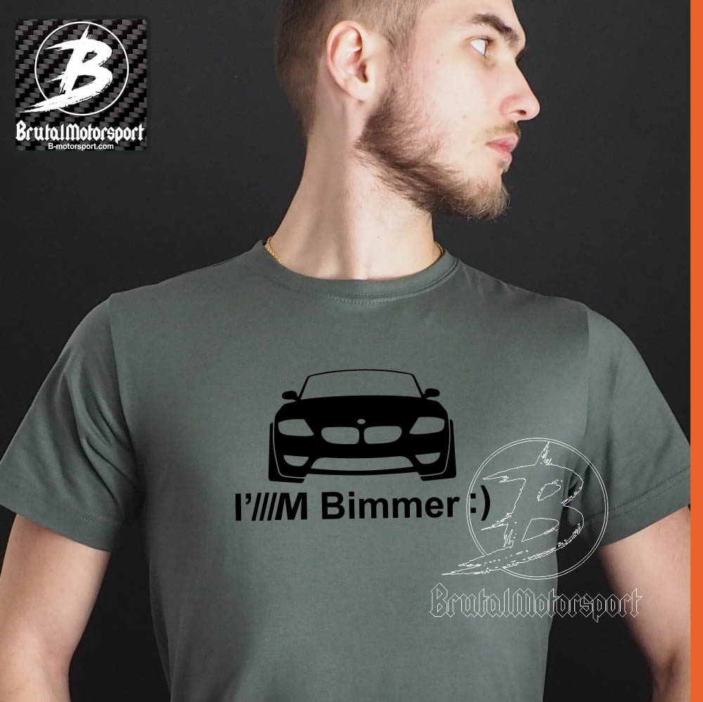 Z4 E85 E86 I'M BIMMER :) Herren T-Shirt BRUTAL MOTORSPORT