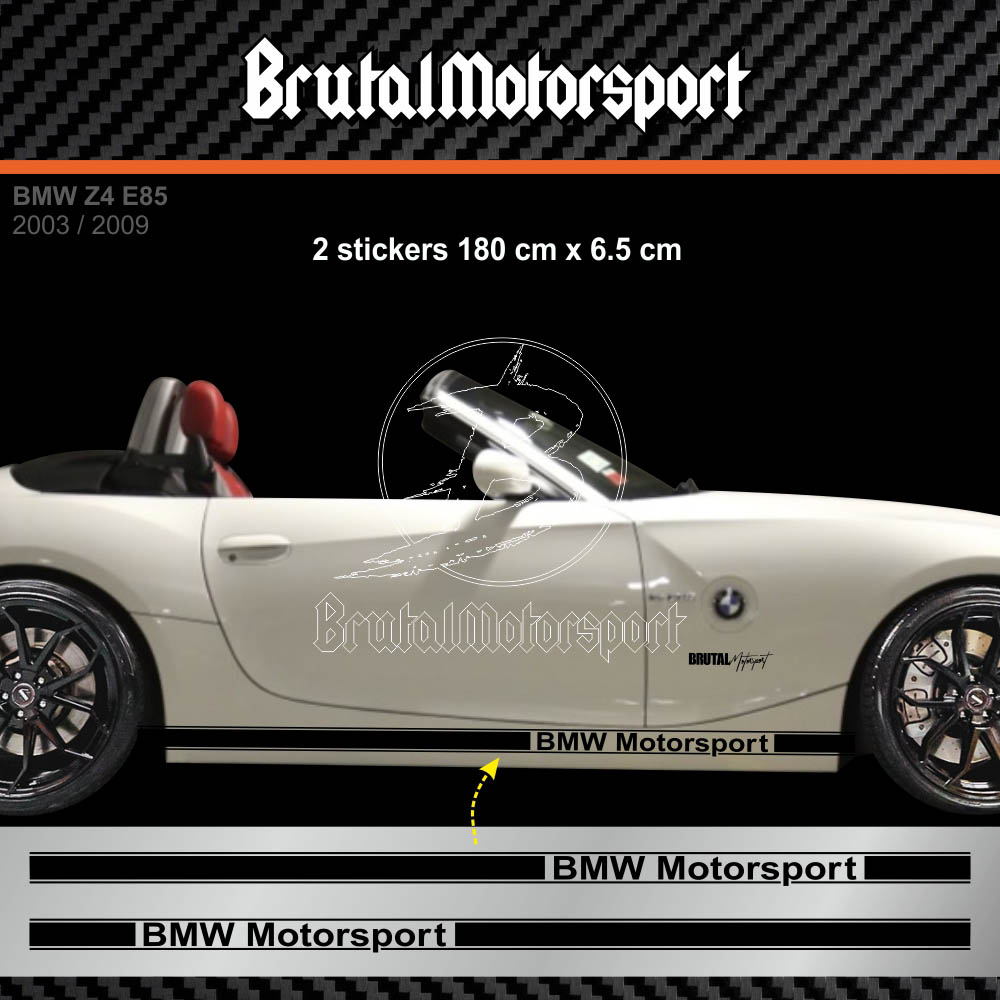 Blau-rote Zierstreifen an den Reifen des BMW-MZ8-Konzepts : Ihr