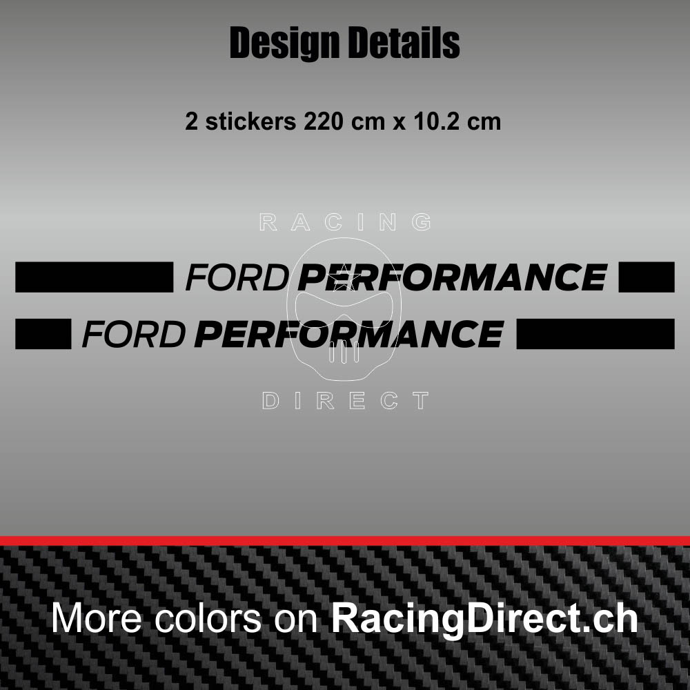 ford racing decals