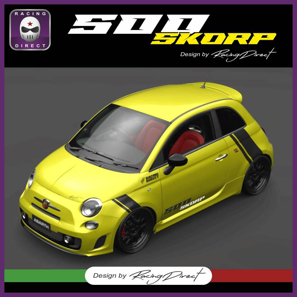 Car graphic FIAT 500 SKORP FIAT ABARTH by XL-Shops