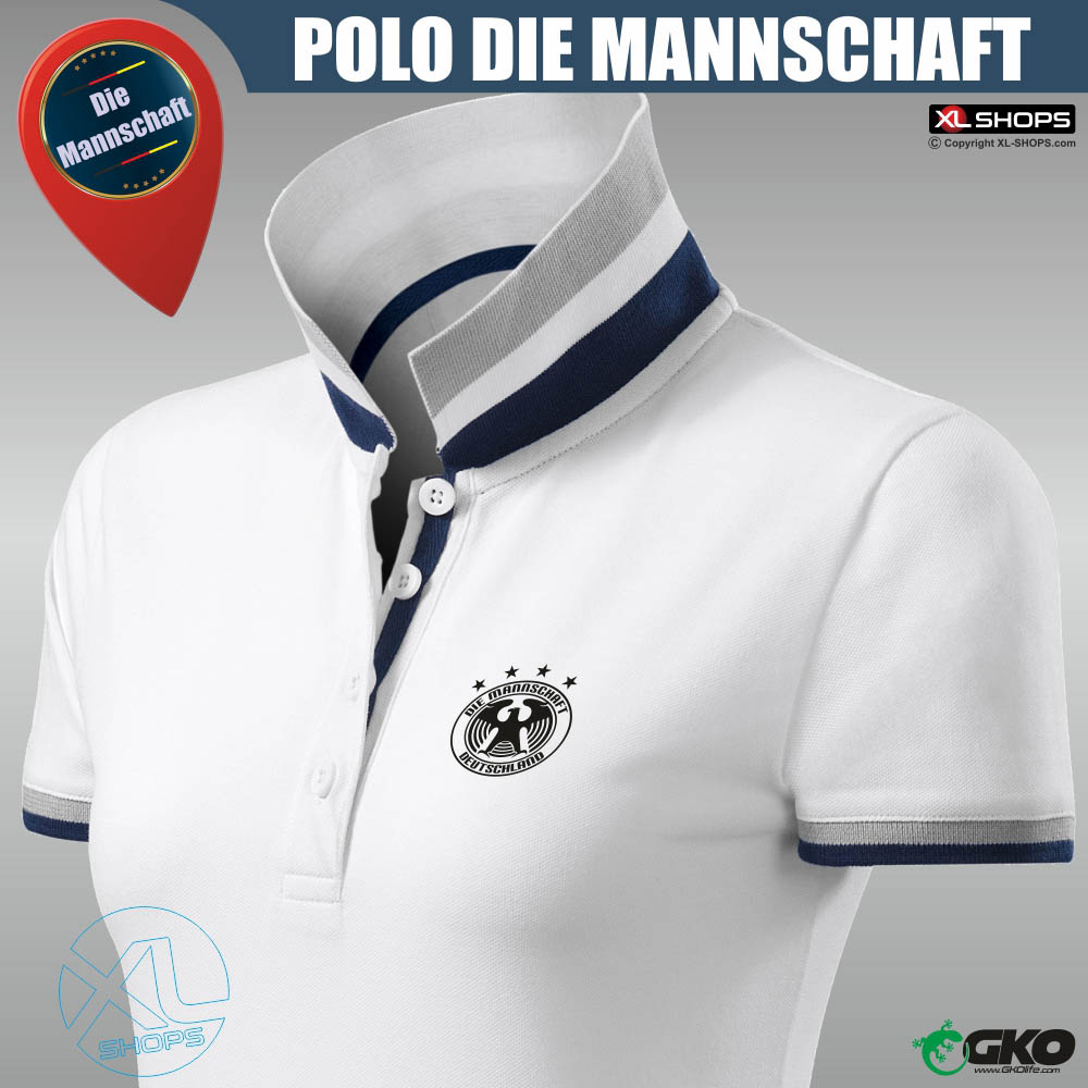 DIE MANNSCHAFT GERMANY women polo tshirt DIE MANNSCHAFT