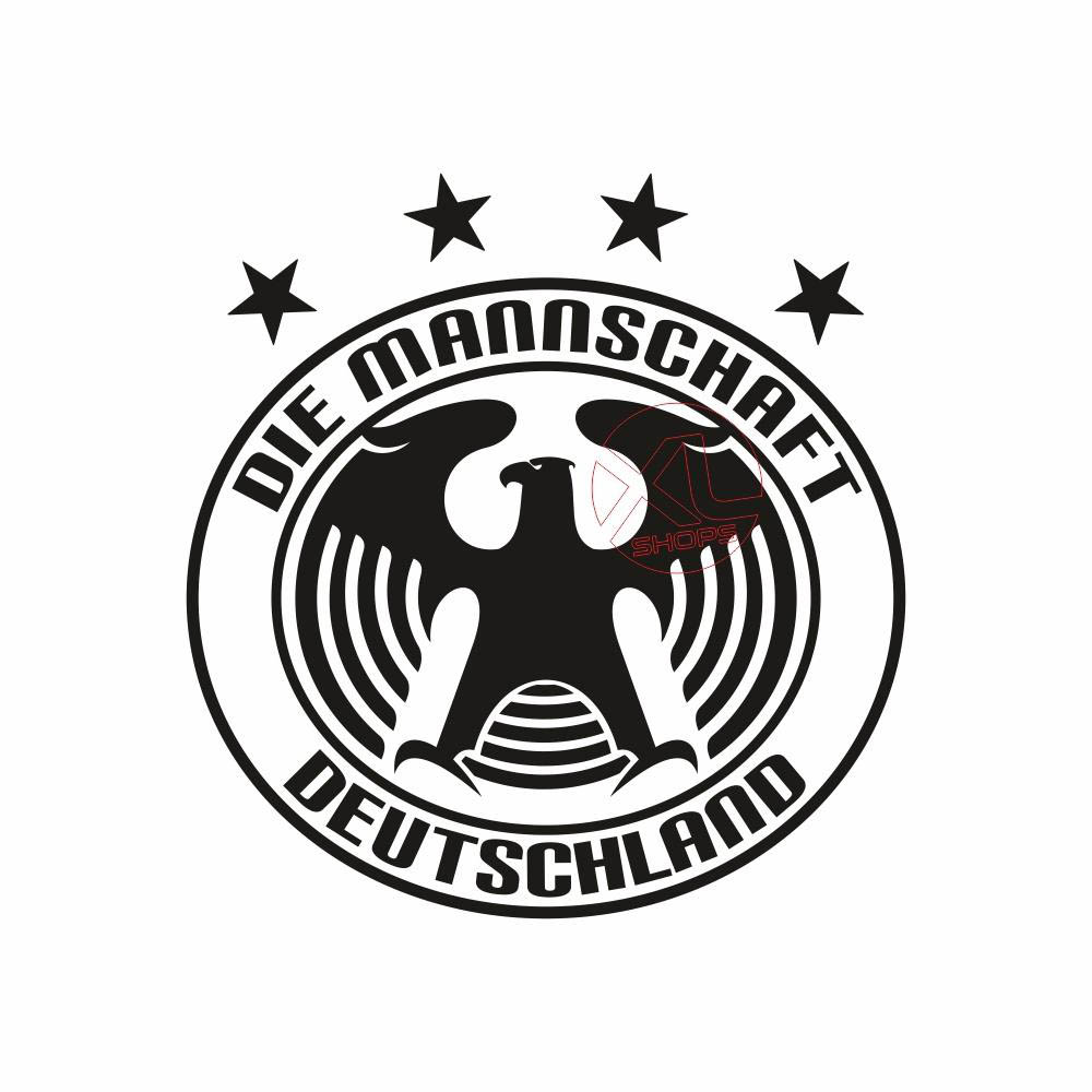 DIE MANNSCHAFT DEUTSCHLAND Germany sticker decal DIE MANNSCHAFT