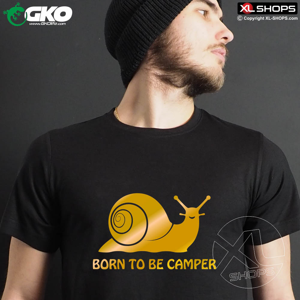 BORN TO BE CAMPER T-shirt homme VANLIFE