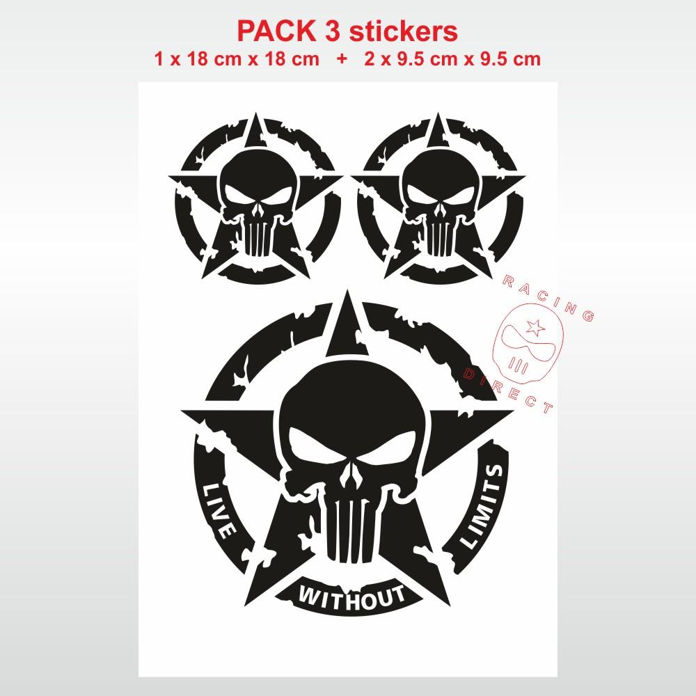 1 sticker pack LIVE WITHOUT LIMITS RACING DIRECT by XL-Shops