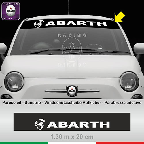 ABARTH Scorpio Windshiel decal  FIAT ABARTH
