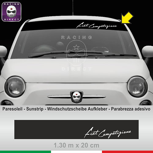 Parabrezza adesivo Fiat Competizione FIAT ABARTH