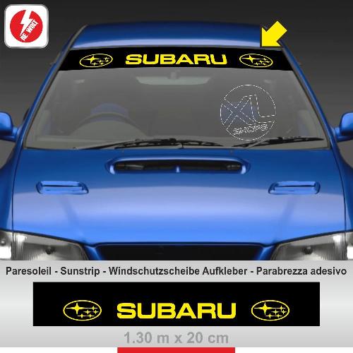 SUBARU WRC Windschutzscheibe aufkleber  SUBARU