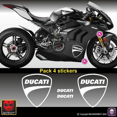 4 stickers pack DUCATI  DUCATI
