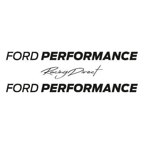 2 stickers bande latérale FORD PERFORMANCE FORD