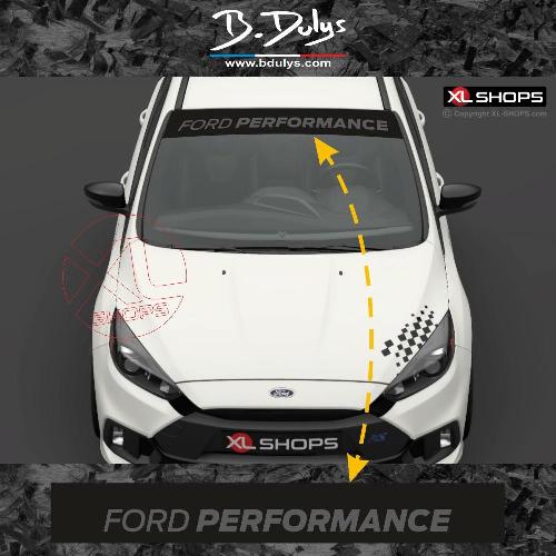 FORD PERFORMANCE sunstripe 1350 x 200 FORD