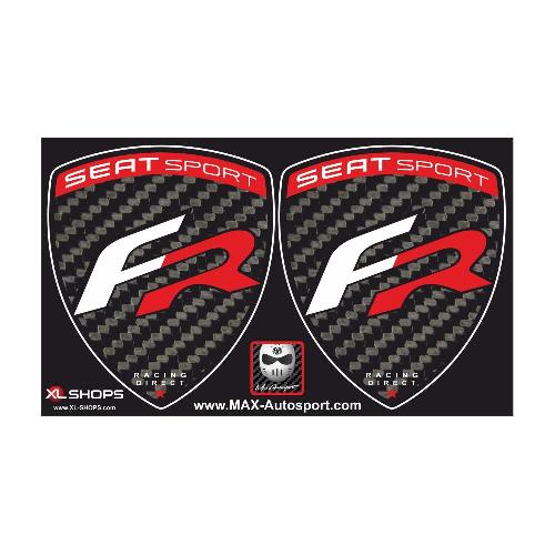 SEAT SPORT FR 2 sticker decal carbon look SEAT