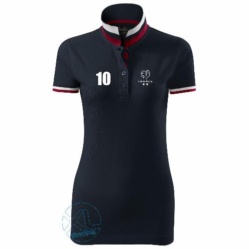 EQUIPE DE FRANCE customizable women polo tshirt Equipe de FRANCE