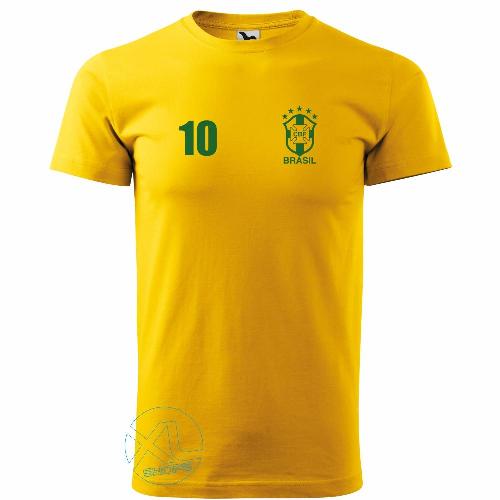 Seleção BRAZILIAN TEAM customizable men tshirt  - Type 2 Seleção Brasileira