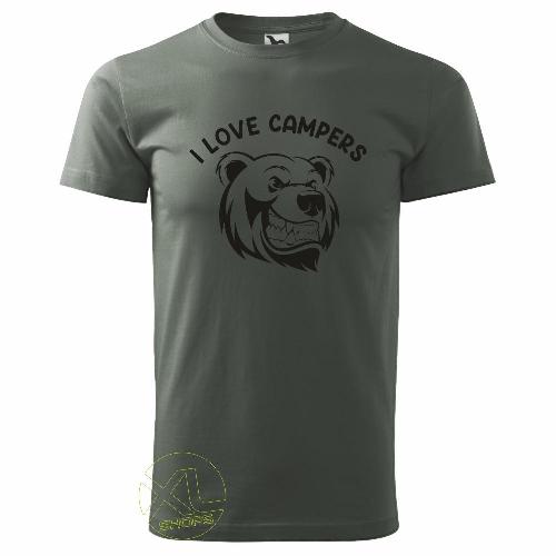 I LOVE CAMPERS T-shirt homme VANLIFE