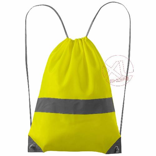 Fluorescent yellow backpack high visibility for bikes and mountain bikes GKO VTT MTB