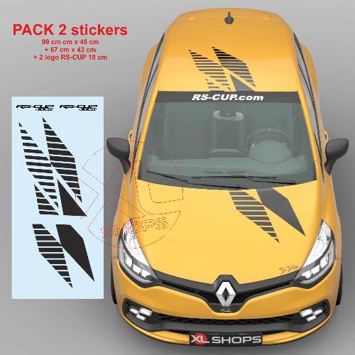 RS Ultimate sticker pack for roof and bonnet RS-CUP