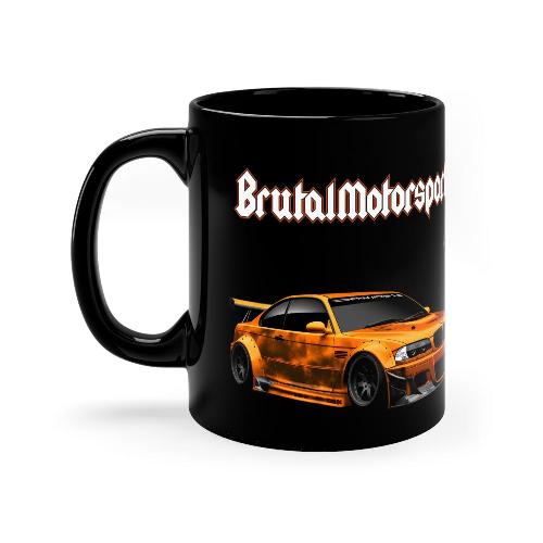 M3 e46 wide body hoodie coffee cup Mug BRUTAL MOTORSPORT