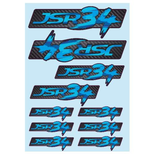 JSR34 Customized client design - pack of 10 stickers 