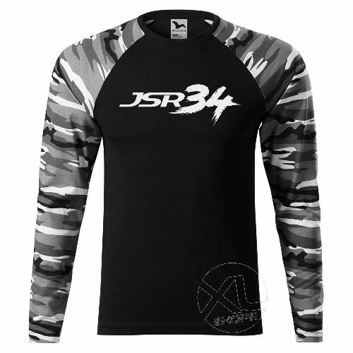 Black and camouflage sweatshirt with your logo by RS-CUP